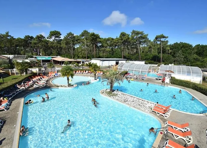 Campingplatz Mobil Les Viviers 8 Personnes Lège-Cap-Ferret